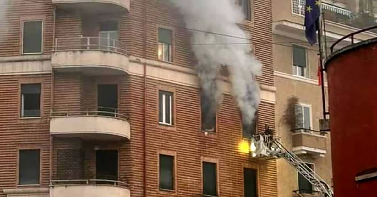 Incendio quartiere Prati di Roma la vittima è Ernesto Tafuri