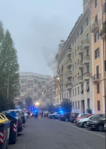 Incendio quartiere Prati di Roma la vittima è Ernesto Tafuri