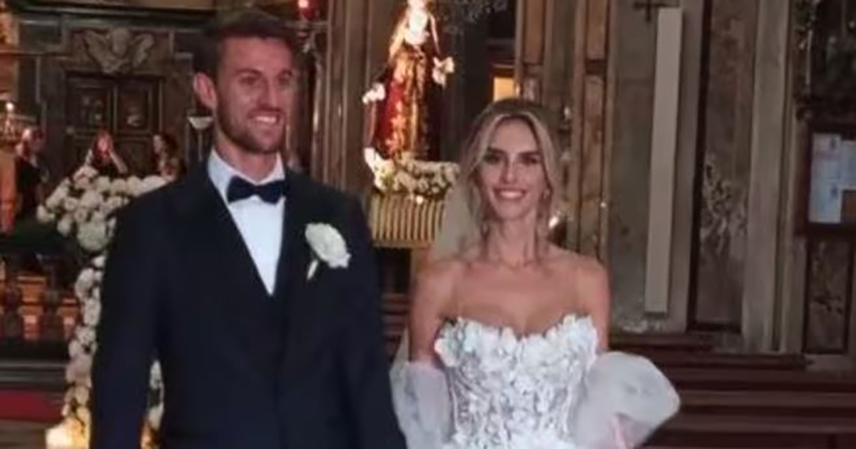 Daniele Rugani, matrimonio