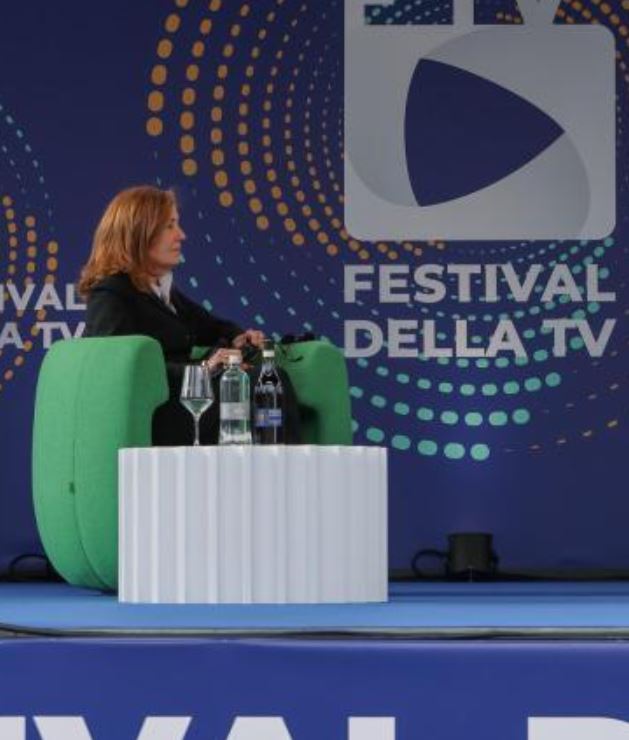 Barbara Palombelli al Festival della Tv