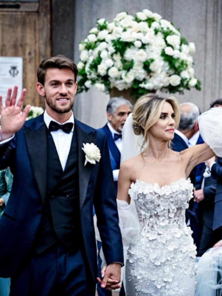 Daniele Rugani e Michela Persico si sono sposati: il matrimonio vip