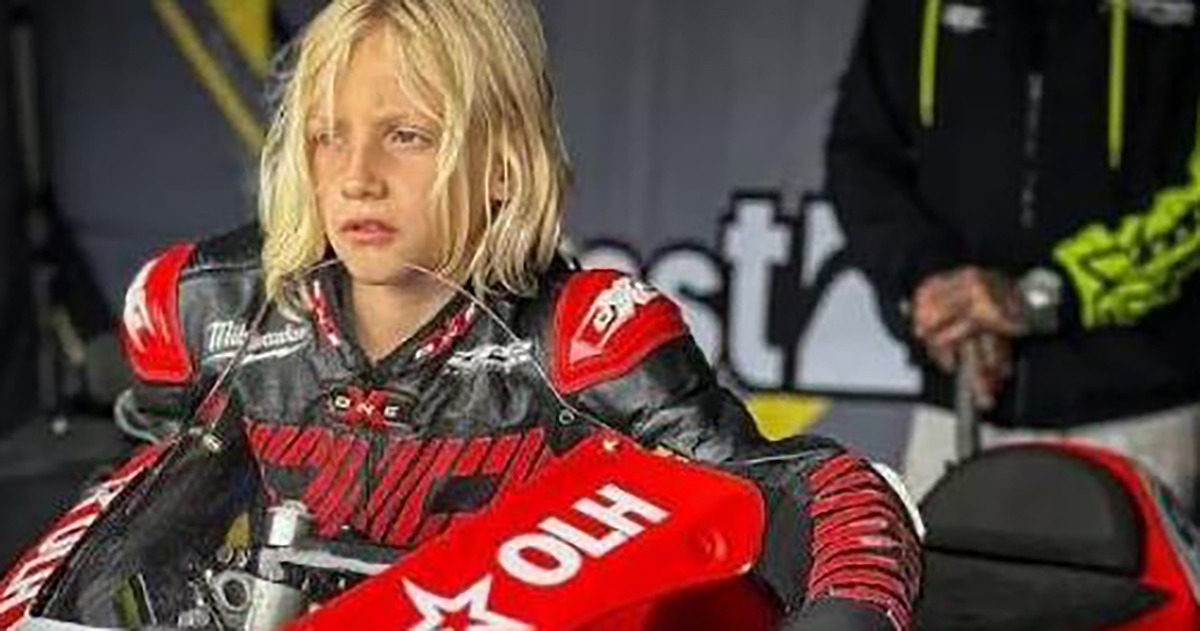 Tragico incidente nella Superbike, Lorenzo muore a soli 9 anni