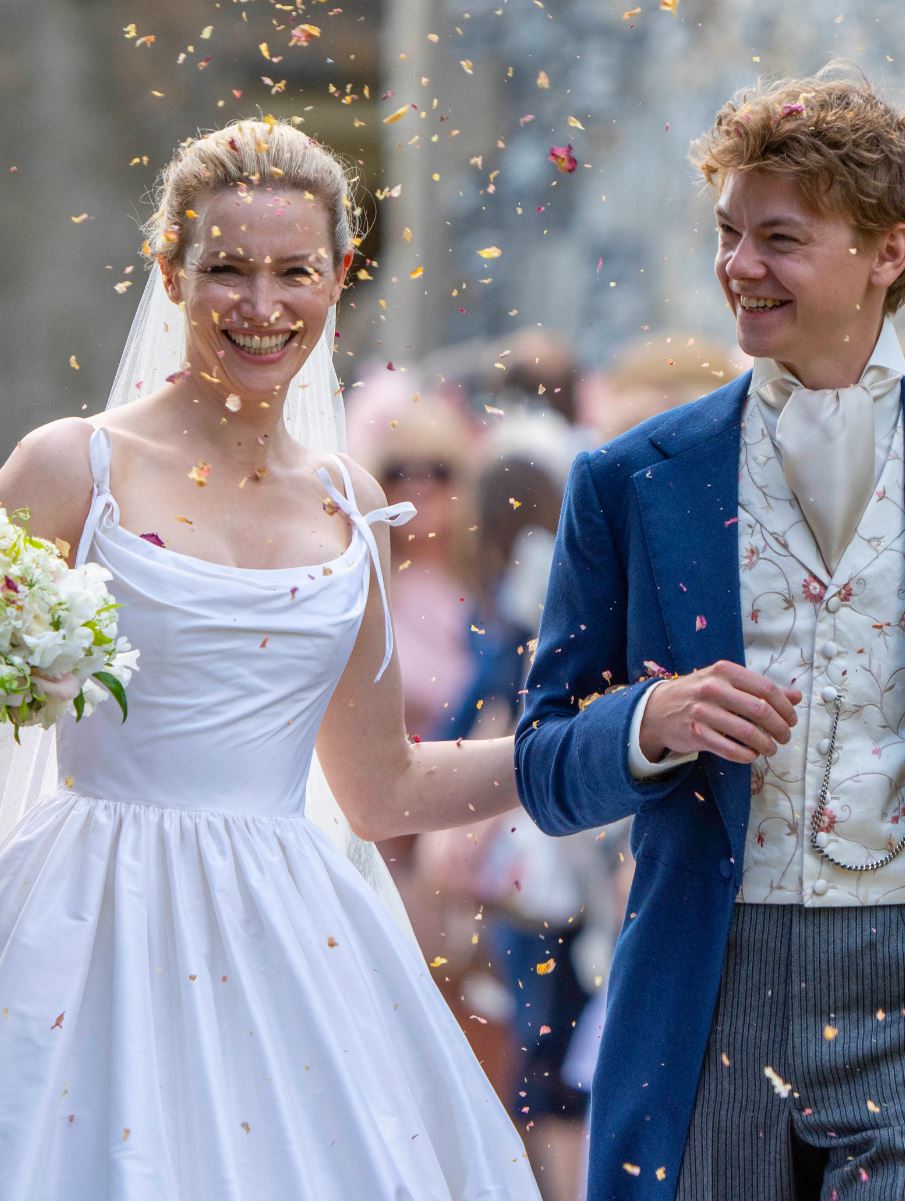 Thomas Brodie-Sangster e Talulah Riley sposi, matrimonio