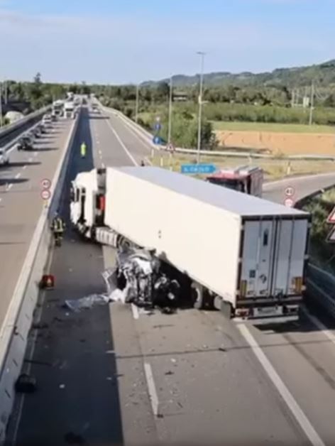 incidente sulla E45 a Cesena