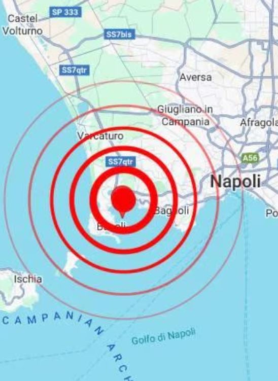 Terremoto Campi flegrei ultima ora