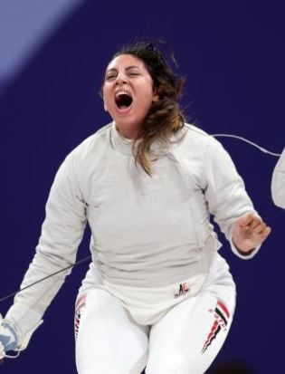 Nada Hafez incinta al settimo mese alle Olimpiadi