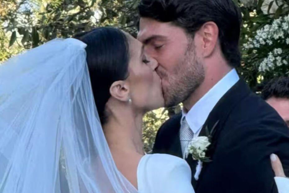 Cecilia Rodriguez messaggio nascosto scarpe matrimonio