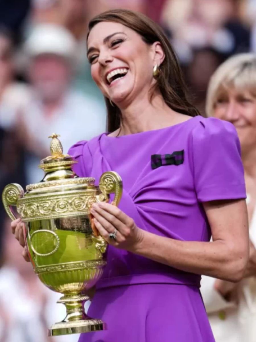 Kate Middleton alla finale di Wimbledon, il dettaglio sull'outfit