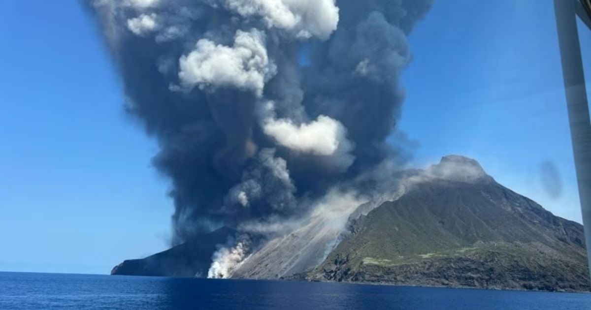 Stromboli esplosione vulcano