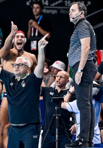 Settebello, pallanuoto Olimpiadi di Parigi 2024 -   Italia-Ungheria