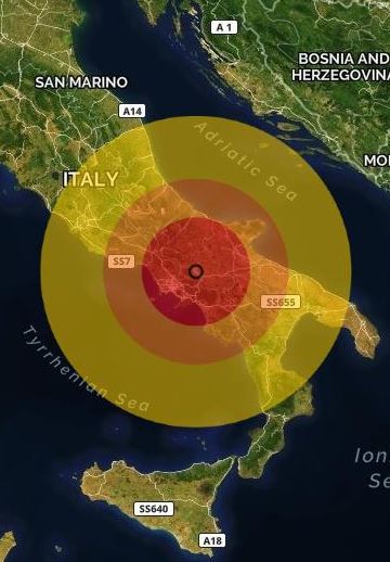 Terremoto a Benevento