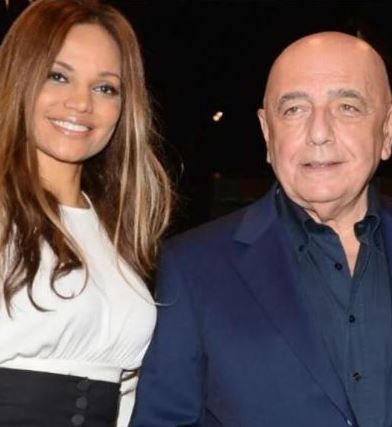 Adriano Galliani e Helga Costa