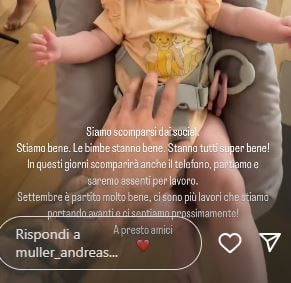 annuncio su instagram