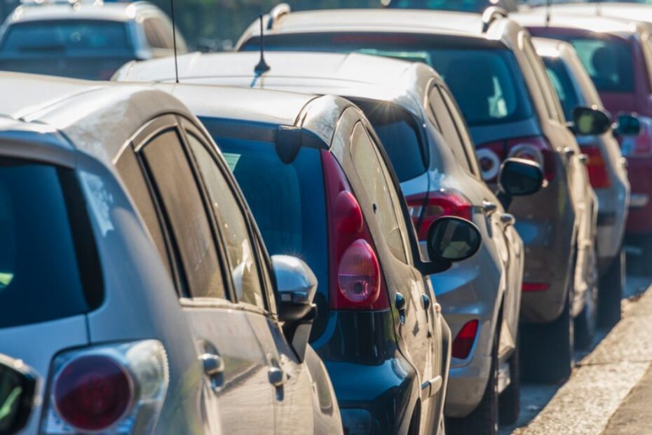 Roma divertente biglietto auto parcheggiata