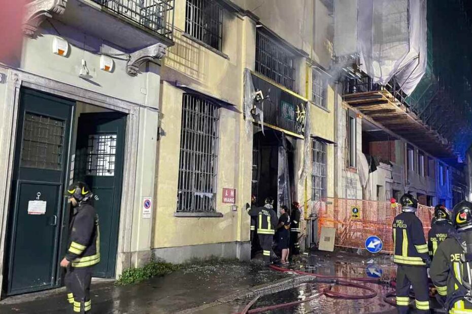 incendio milano