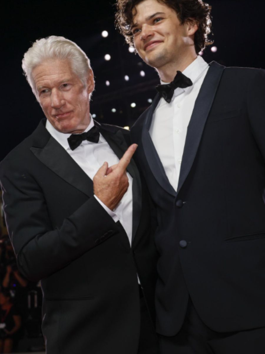 Richard Gere e il figlio Homer incantano tutti alla Mostra del Cinema di Venezia