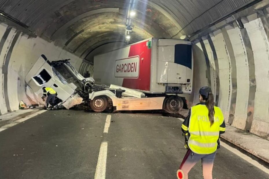 Incidente A10 galleria