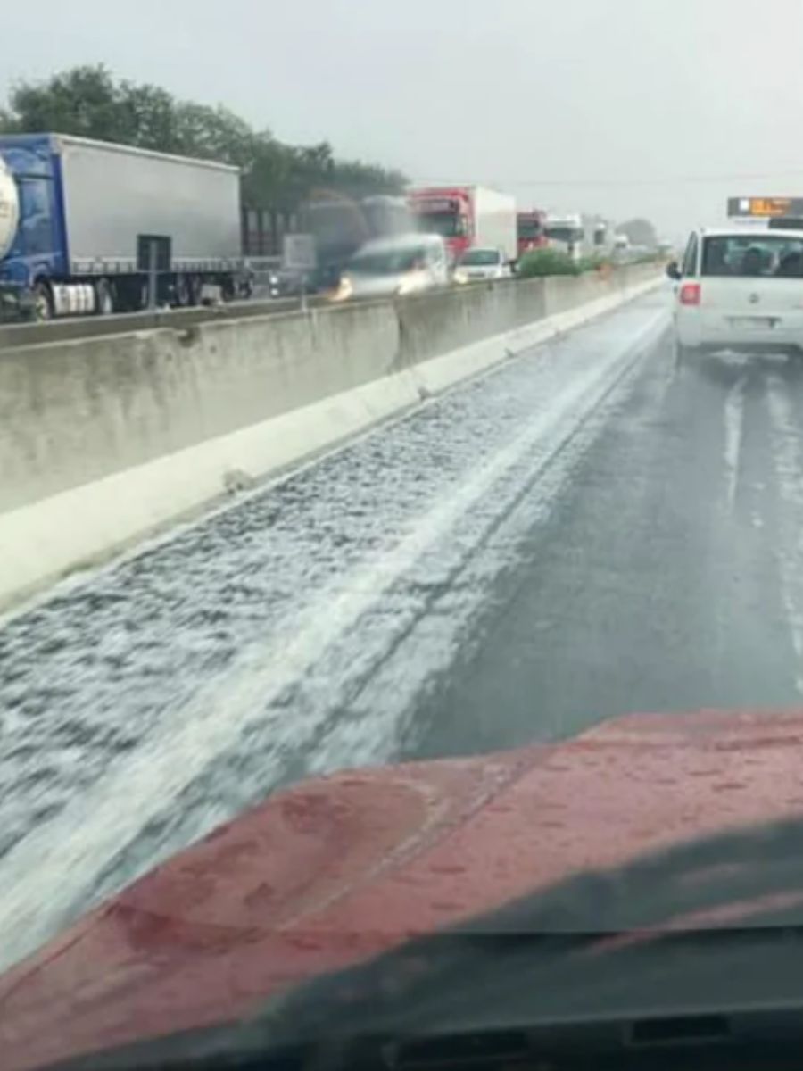 Maltempo, chiusa autostrada A14 nel tratto tra Marotta e Senigallia