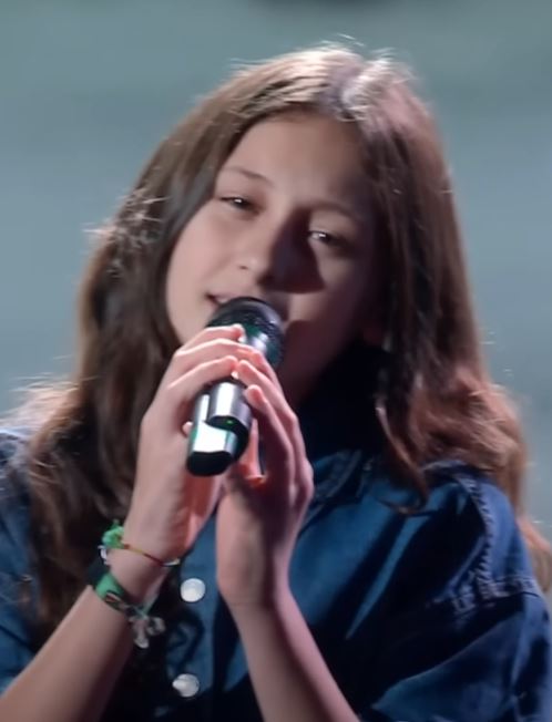 Aurora, seconda puntata di The voice kids