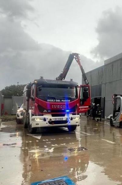 Arezzo, vigili del fuoco