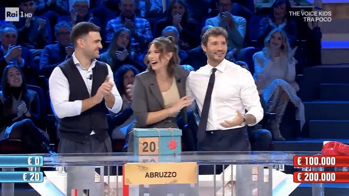 “Affari tuoi”, Chiara e Andrea criticati a fine puntata: il motivo