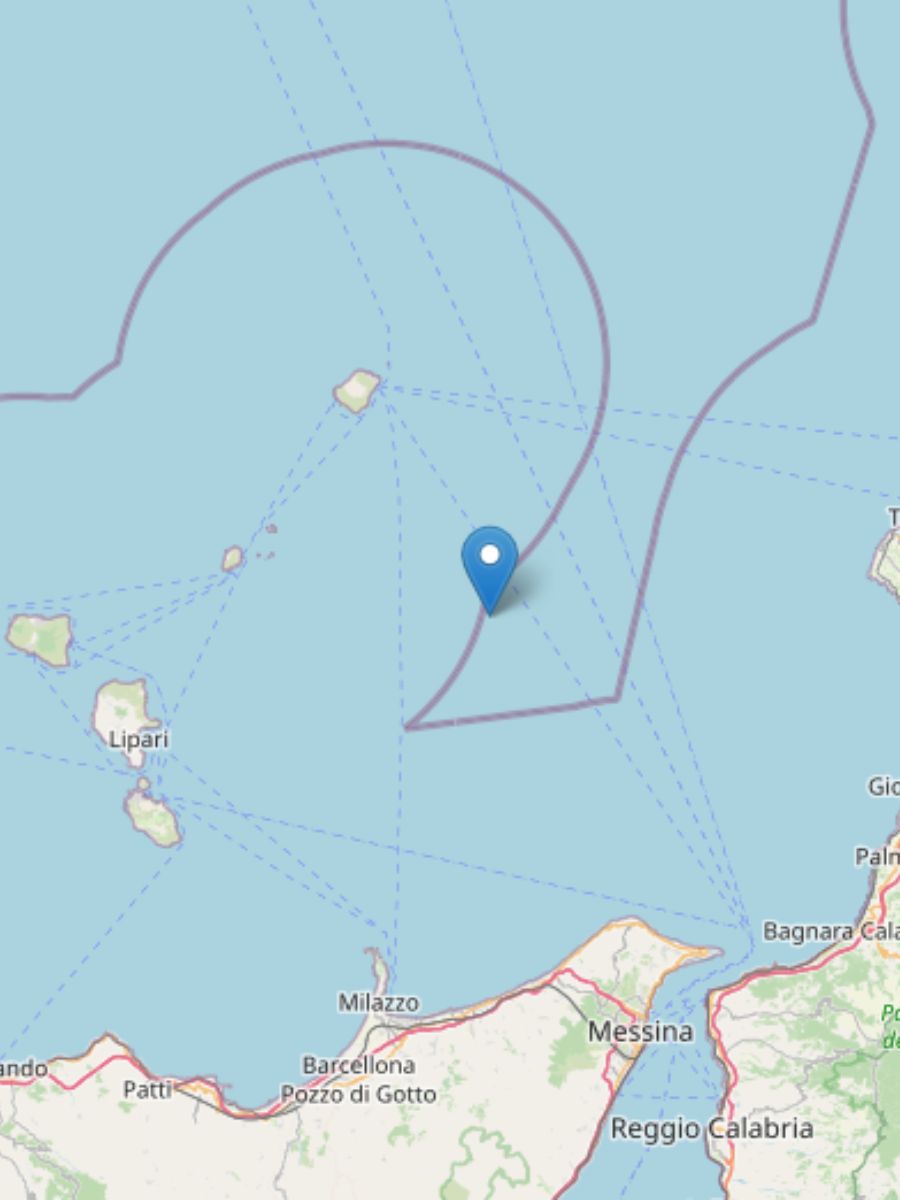 terremoto messina oggi