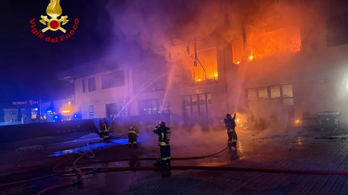 incendio san miniato