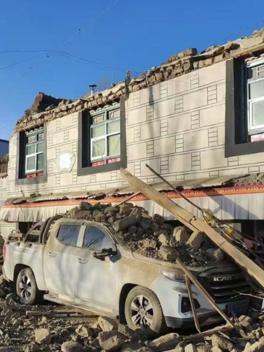 Terremoto in Tibet di magnitudo 6.8: edifici crollati e almeno 53 morti