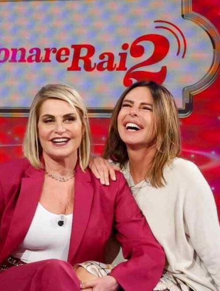 Simona Ventura e Paola Perego