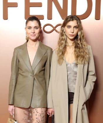 Elena Preziosi e Vittoria Puccini alla Settimana della Moda