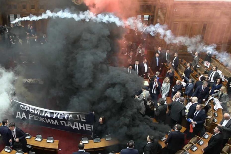 rissa al parlamento
