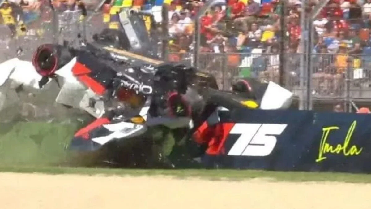 formula 1 tremendo schianto contro un muro come è successo da Tvzap.it formula 1 tremendo schianto contro un muro come è successo