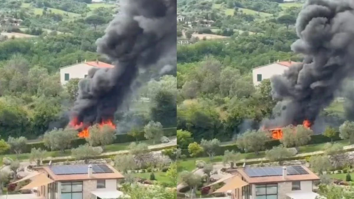 Scuolabus va a fuoco, il gesto eroico dell’autista Scuolabus va a fuoco, il gesto eroico dell’autista