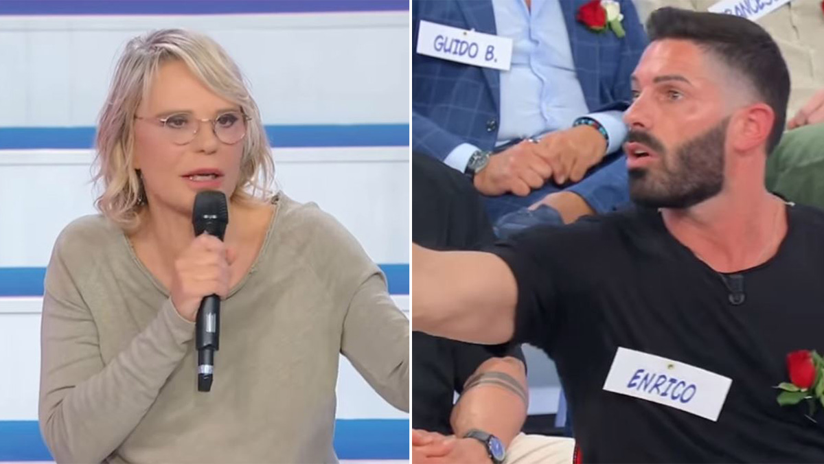“Uomini e Donne”, triangolo imbarazzante: Maria interviene e striglia il cavaliere “Uomini e Donne”, triangolo imbarazzante: Maria interviene e striglia il cavaliere