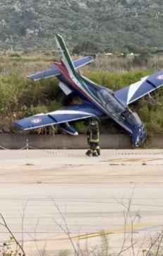 Frecce Tricolore, incidente a Pantelleria