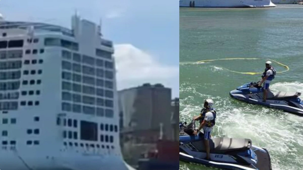 Panico sulla nave da crociera, turisti finiscono in mare: ci sono feriti Panico sulla nave da crociera, turisti finiscono in mare: ci sono feriti