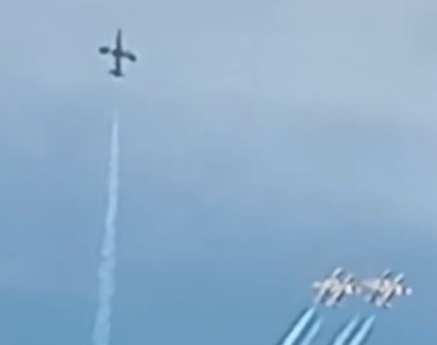 Frecce Tricolore, incidente a Pantelleria