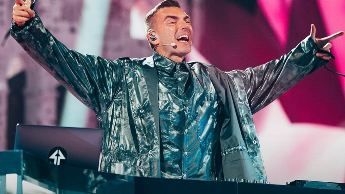 eurovision scoppia il caso su gabry ponte il gesto che scatena la polemica