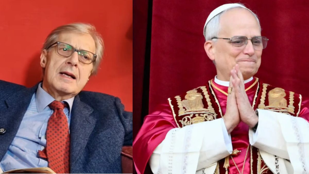Vittorio Sgarbi e la coincidenza con Papa Prevost: cosa salta fuori Vittorio Sgarbi e la coincidenza con Papa Prevost: cosa salta fuori