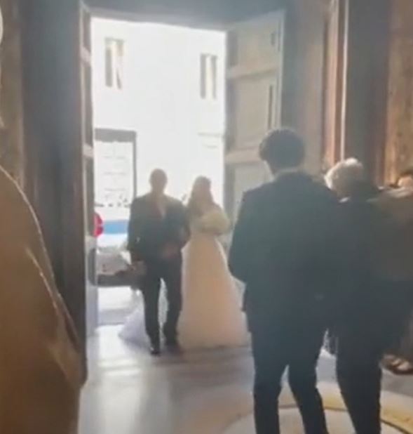 Rudi Garcia e Francesca Brienza, nozze a Roma