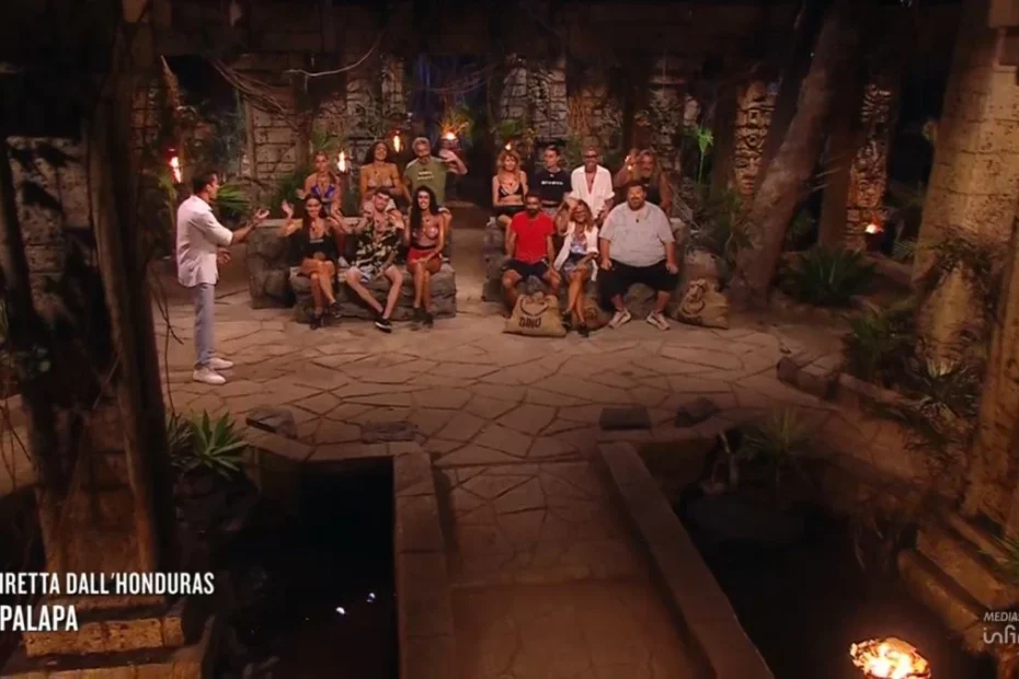 Isola dei Famosi Due Naufraghi Eliminazione