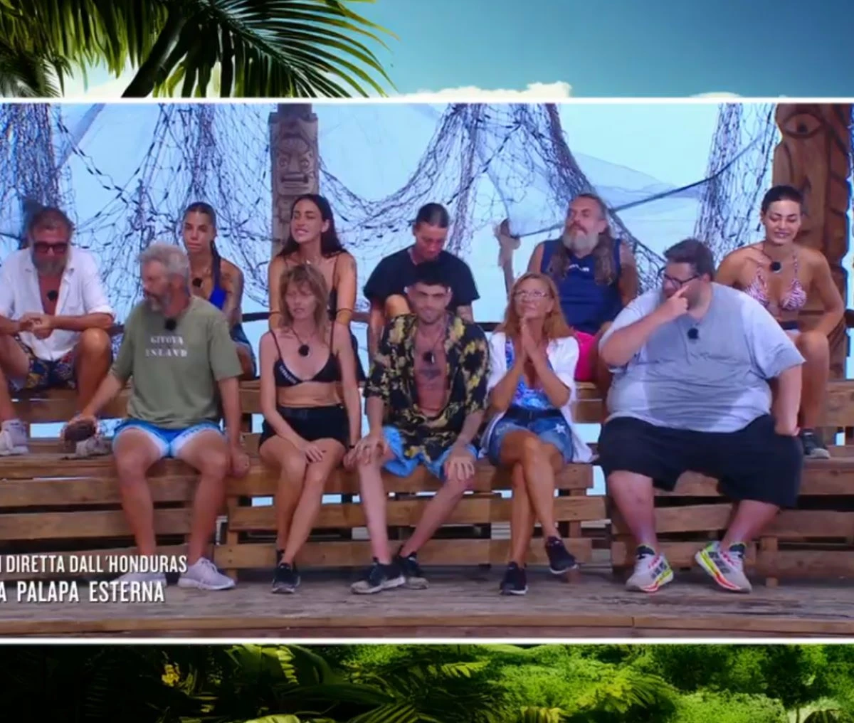Isola dei Famosi Due Naufraghi Eliminazione
