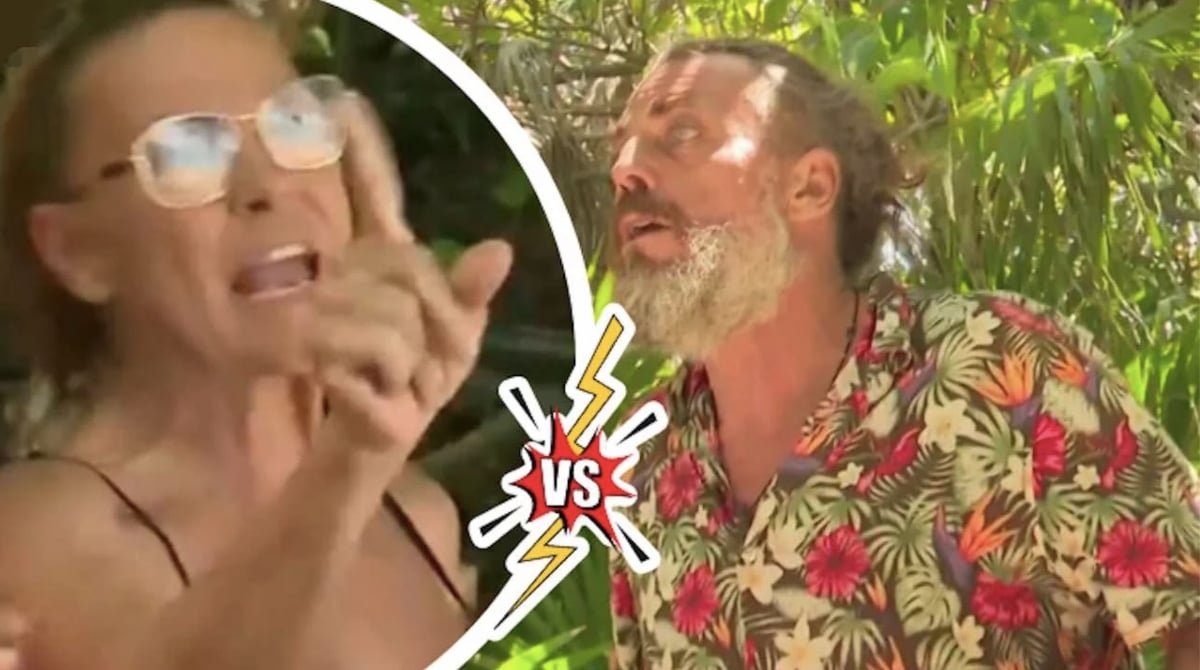 l8217isola dei famosi scoppia la lite tra naufraghi volano stracci tra patrizia e mirko