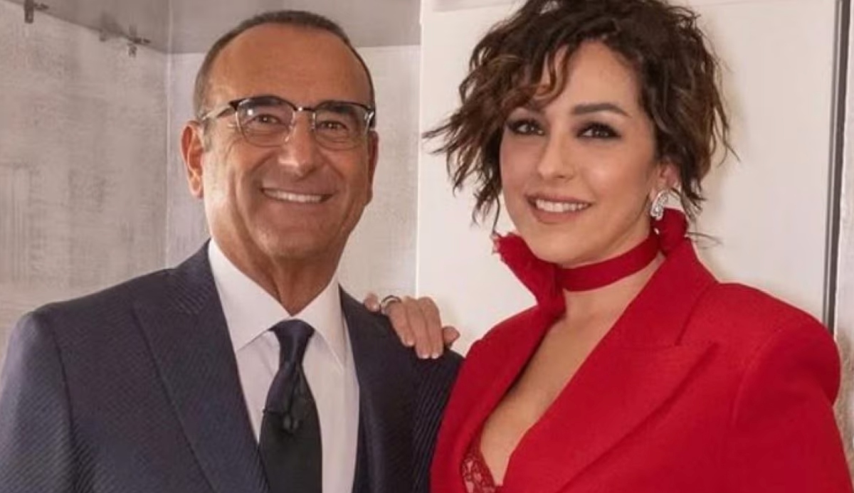 carlo conti e la moglie nessuno se lo aspettava dopo 13 anni di matrimonio italiani commossi