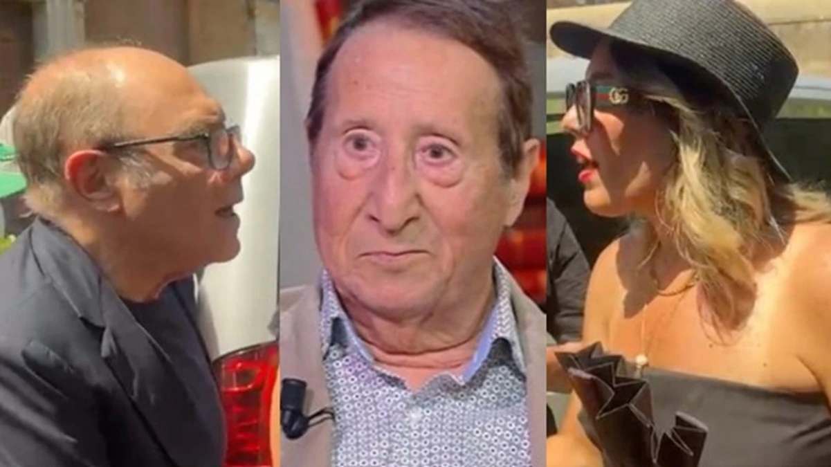 funerali alvaro vitali la presenza di una donna non passa inosservata ecco chi era