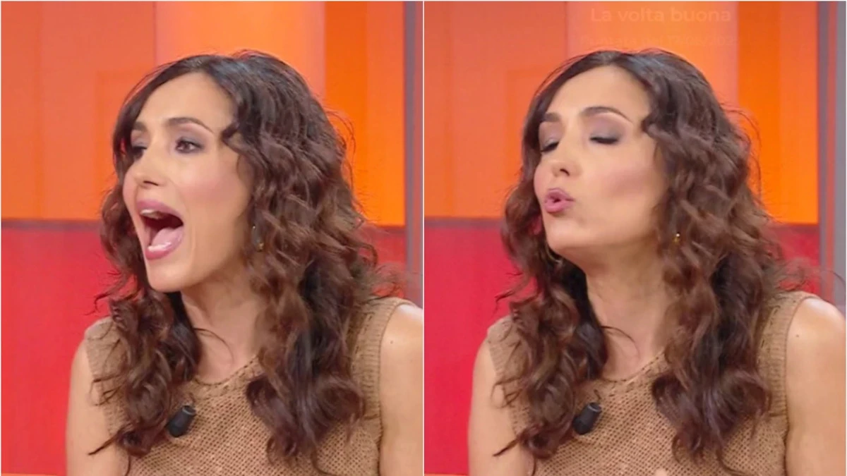 gelo tra caterina balivo e l8217ospite in diretta cosa 232 successo in studio