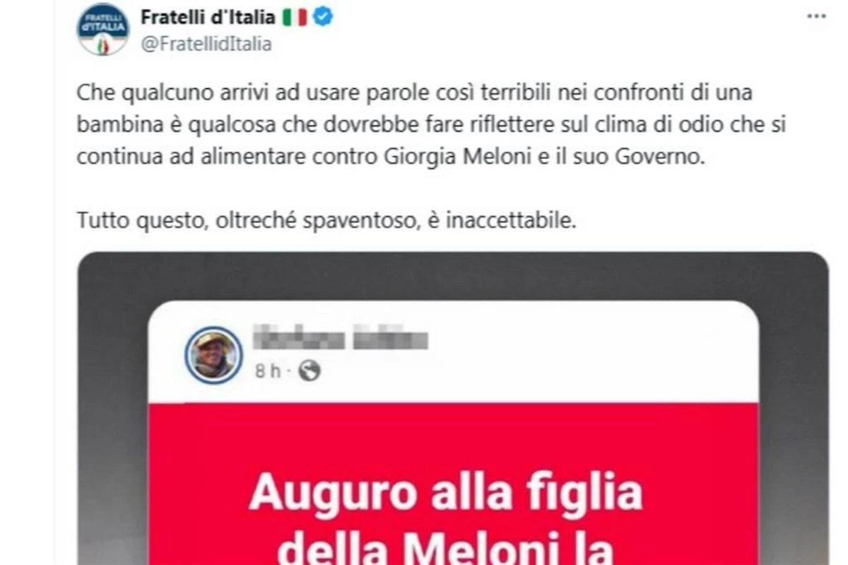 Stefanio Addeo, sospeso il professore del post contro la figlia di Giorgia Meloni