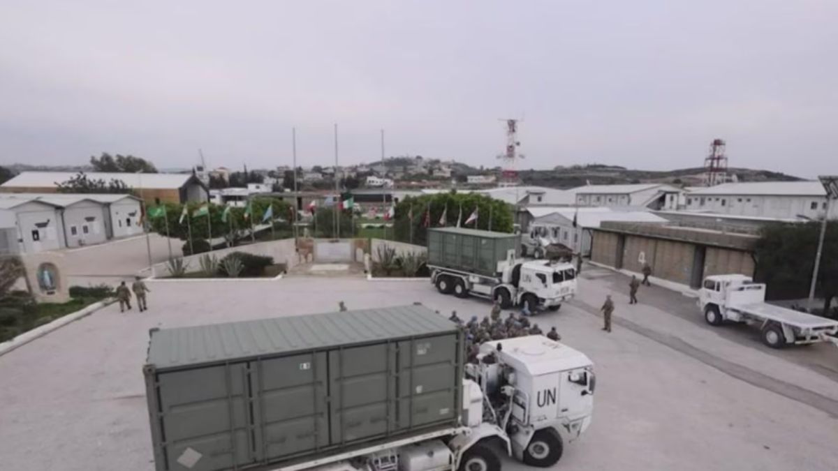 allarme all8217alba nella base italiana a shama in libano prima della tregua tra israele e iran