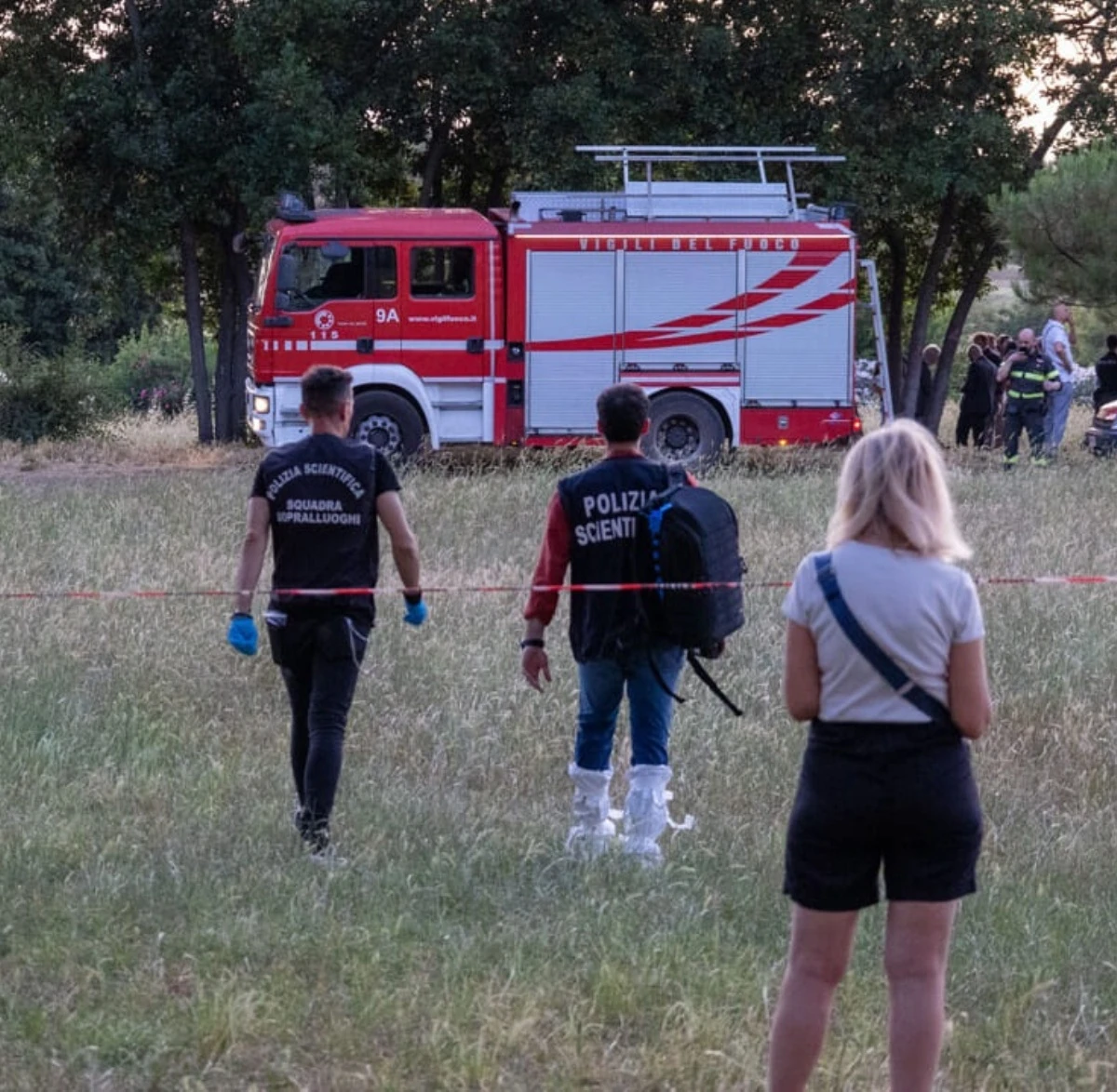 villa pamphili identificata donna morta