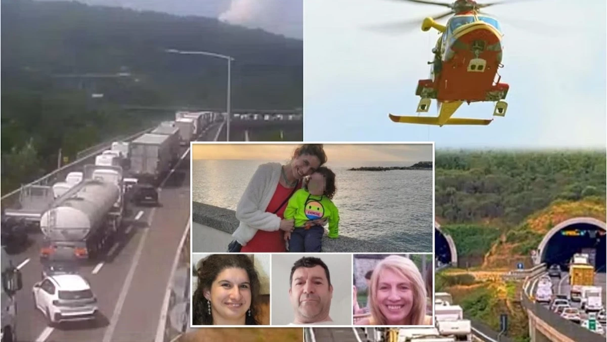 grave incidente in autostrada una famiglia distrutta per sempre